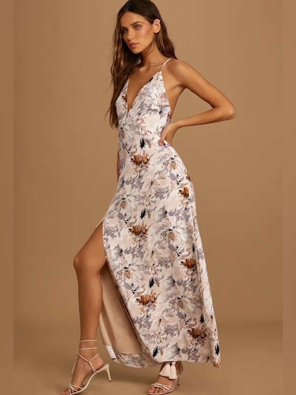 Lulus // More Than Charming Maxi Dress